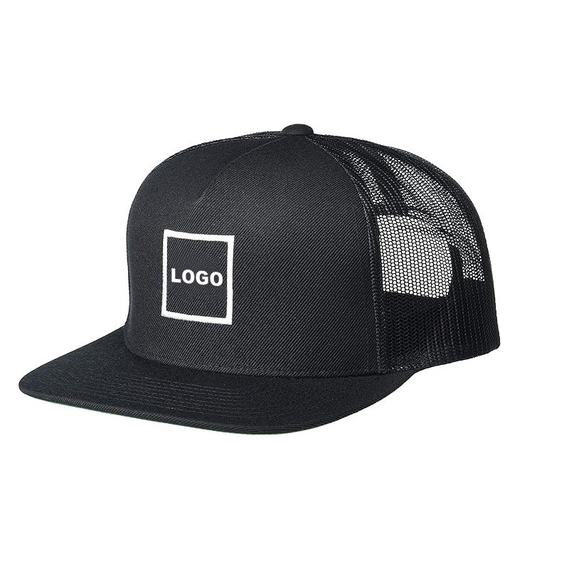 5 paneler snapback mesh hatt
