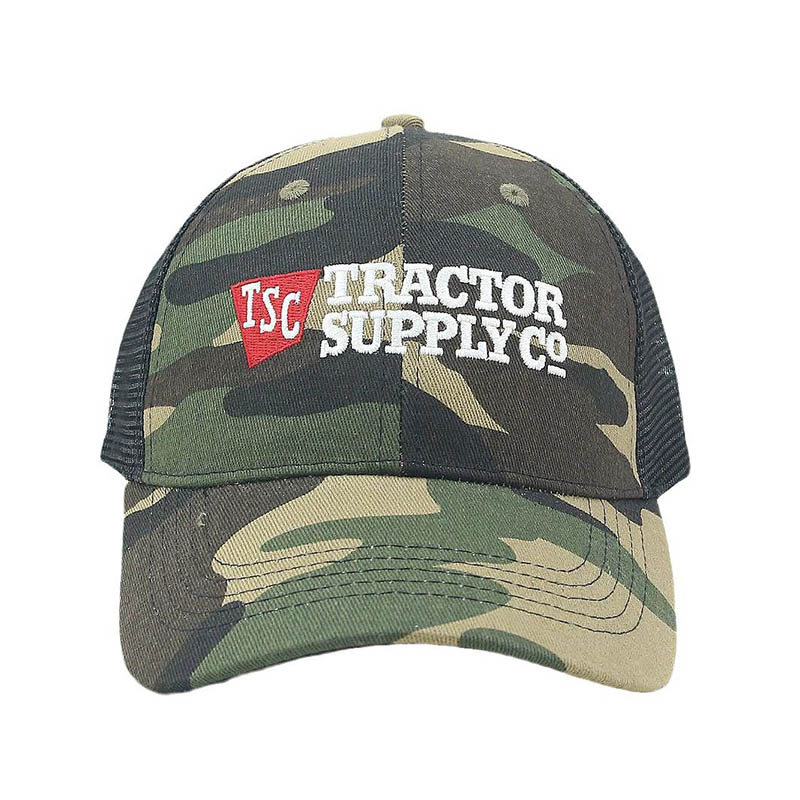 Kamouflage trucker hatt